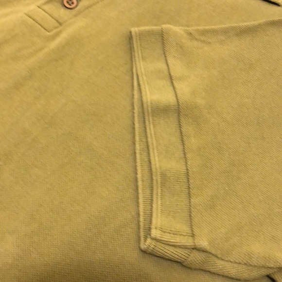 MEC MENS MEDIUM COTTON POLO/GOLF SHORT SLEEVE LEAF GREEN #098 - Picture 9 of 12